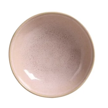 Stoneware Litchi Organic Bowl - Diam. 6.9 x 2.2" - Pack of 12