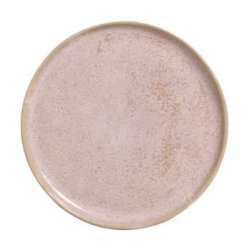 Stoneware Litchi Bread Plate - Diam. 6.1 x 0.63" - Pack of 12