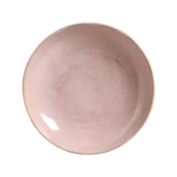 Stoneware Litchi Soup Plate Bio - Diam. 9.84" - Pack of 12