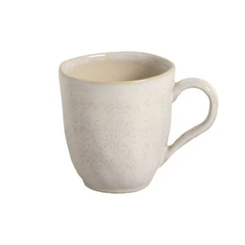 Stoneware Latte Organic Mug - Diam. 9.23 oz. - Pack of 12