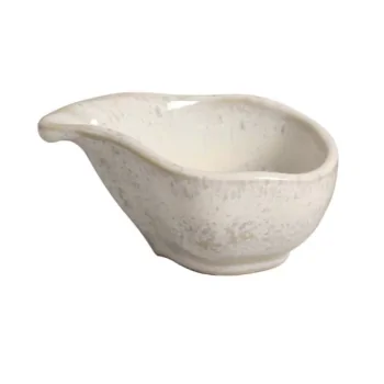 Stoneware Latte Organic Teardrop - 1.35 oz. - Pack of 12