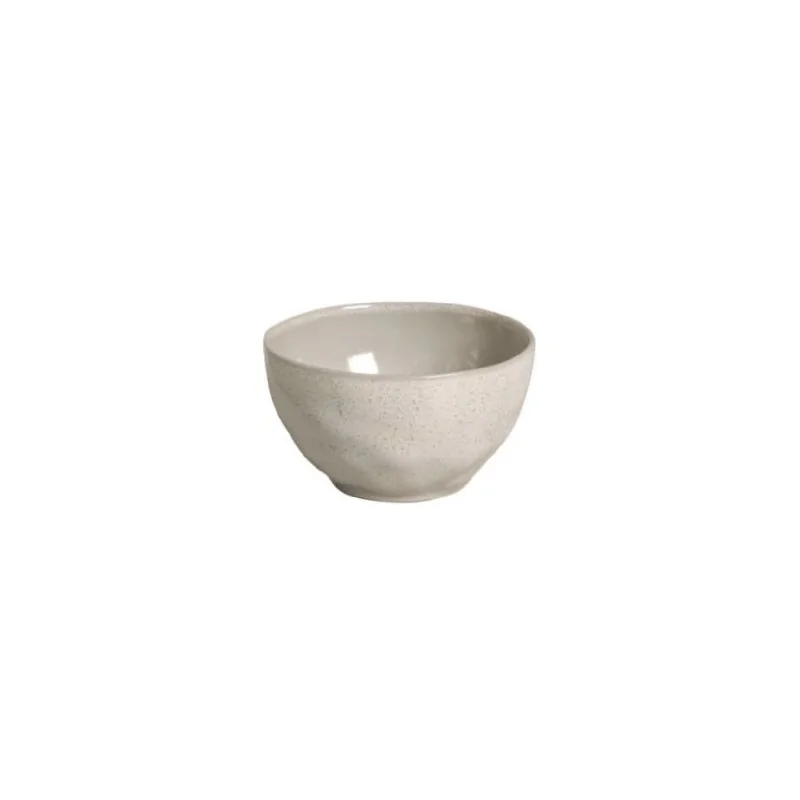 Stoneware Latte Organic Bowl - Diam. 6.9 x 2.2" - Pack of 12