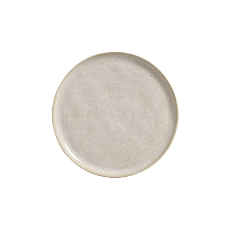 Stoneware Latte Dinner Plate Bio - Diam. 10.83" - Pack of 12 Stoneware Latte Dinner Plate Bio - Diam. 10.83" - Pack of 12