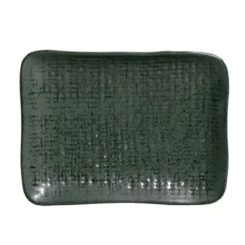 Stoneware Litchi Dinner Plate Bio - Diam. 10.83" - Pack of 12