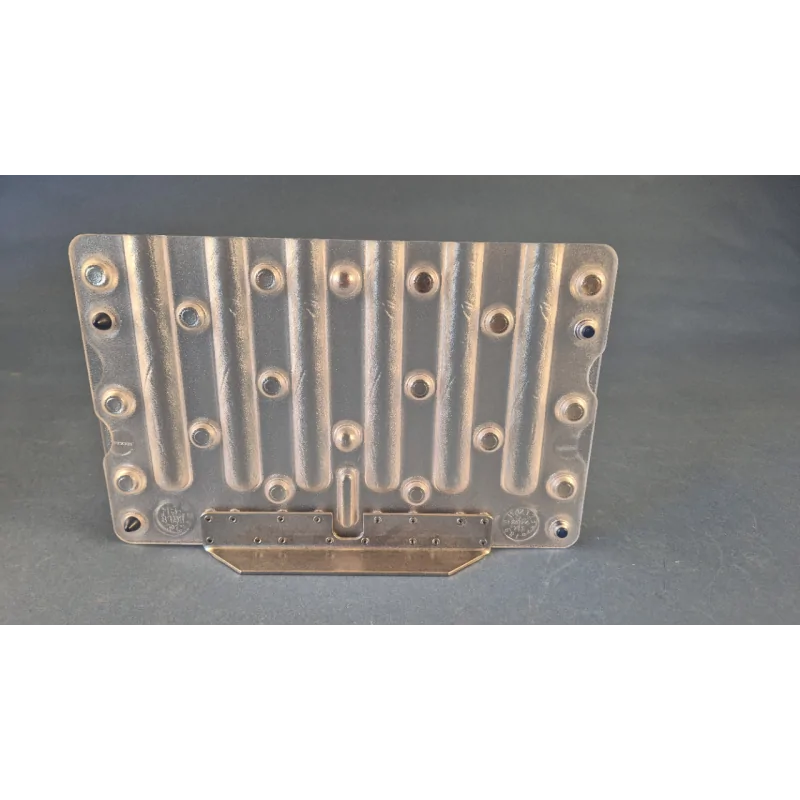 Thermoformed Polycarbonate 3D Chocolate Mold - Cigar - 6 cavity - 138 mm x 16.8 mm x h 16.6 mm - 35 gr Thermoformed Polycarbonate 3D Chocolate Mold - Cigar - 6 cavity - 138 mm x 16.8 mm x h 16.6 mm - 35 gr