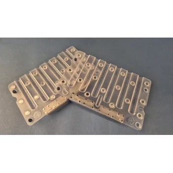 Thermoformed Polycarbonate 3D Chocolate Mold - Cigar - 6 cavity - 138 mm x 16.8 mm x h 16.6 mm - 35 gr