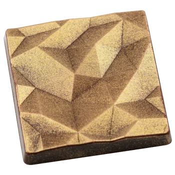 Thermopressedd Polycarbonate Napolitain Chocolate Mold - Brilliant - 24 cavity - 32 mm x 22 mm x h 4.7 mm - 5gr