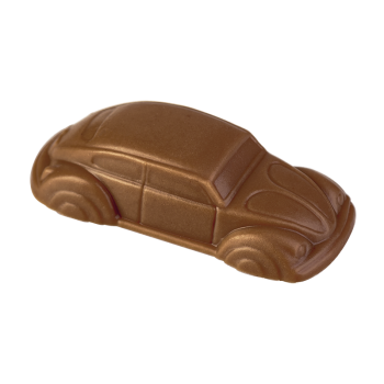 Thermoformed Polycarbonate Chocolate VW Beetle Mold - 30 cavity - 47 mm x 21 mm x h 12 mm - 8gr
