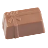 Thermoformed Polycarbonate Praline Chocolate Mold - Gift Parcel - 32 cavity - 38 mm x 22 mm x h 16 mm - 13.5gr