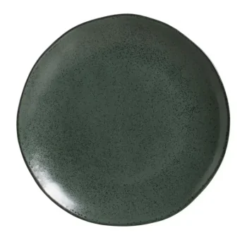 Stoneware Greenery Organic Dinner Plate - Diam. 10.43" - Pack of 12