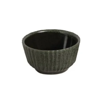 Stoneware Greenery Linhas Ramekin - Diam. 3.5 x 1.97" - Pack of 12