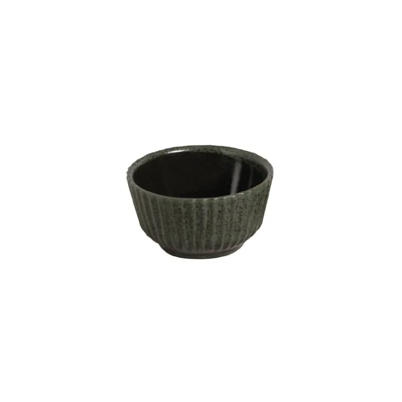 Stoneware Greenery Linhas Ramekin - Diam. 3.5 x 1.97" - Pack of 12