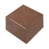 Thermoformed Polycarbonate Square Praline Chocolate Mold - Orient - 28 cavity - 25 mm x 25 mm x h 15 mm - 10gr