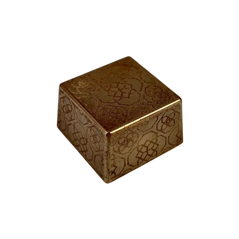 Thermoformed Polycarbonate Square Praline Chocolate Mold - Orient - 28 cavity - 25 mm x 25 mm x h 15 mm - 10gr