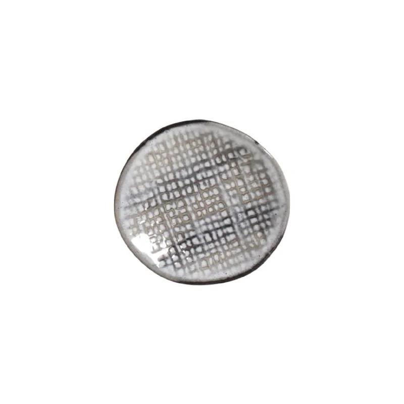 Stoneware Dust Ramekin Juta - Diam. 4.33 x 0.87" - Pack of 12