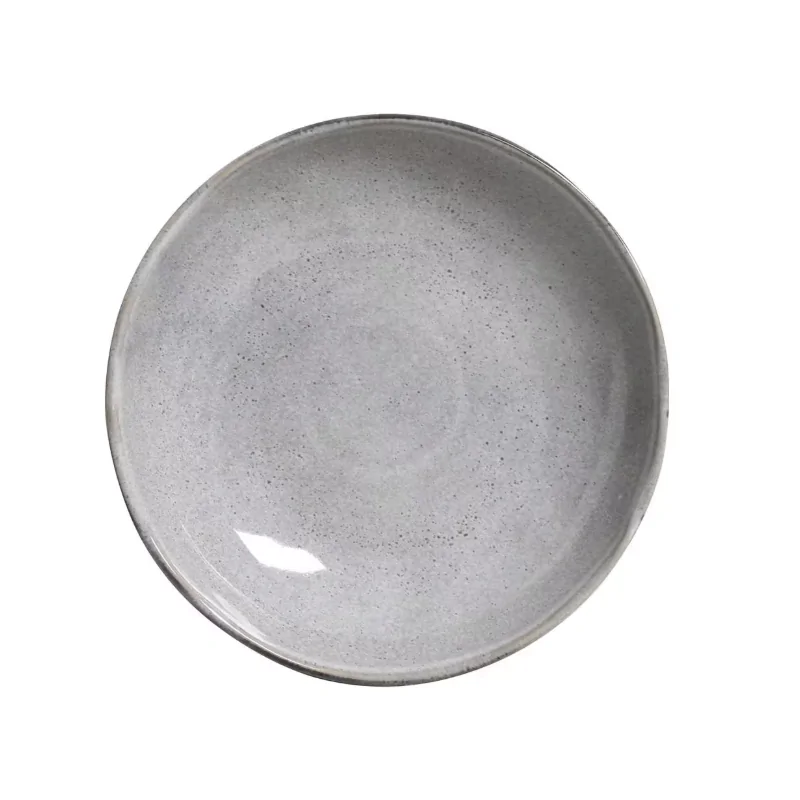 Stoneware Dust Soup Plate Bio - Diam. 8.86" - Pack of 12 Stoneware Dust Soup Plate Bio - Diam. 8.86" - Pack of 12