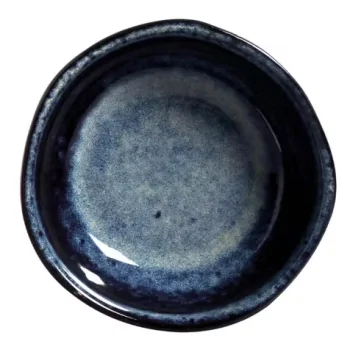 Stoneware Denim Organic Ramekin - Diam. 3.54 x 1.18" - Pack of 12