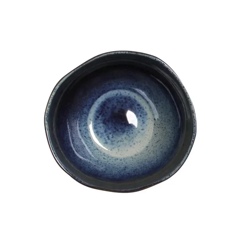 Stoneware Denim Organic Bowl - Diam. 5.24" - Pack of 12