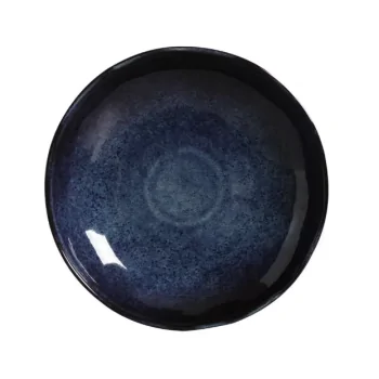 Stoneware Denim Soup Plate Bio - Diam. 9.84" - Pack of 12