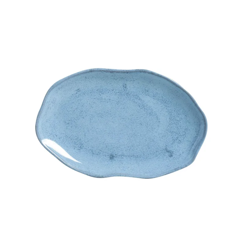 Stoneware Breeze Shallow Oval Platter Medium Bio - Diam. 11.81 x 7.87" - Pack of 12