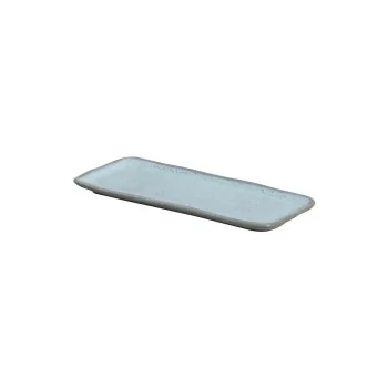 Stoneware Breeze Organic Rectangular Platter - Diam. 8.66 x 3.74" - Pack of 12