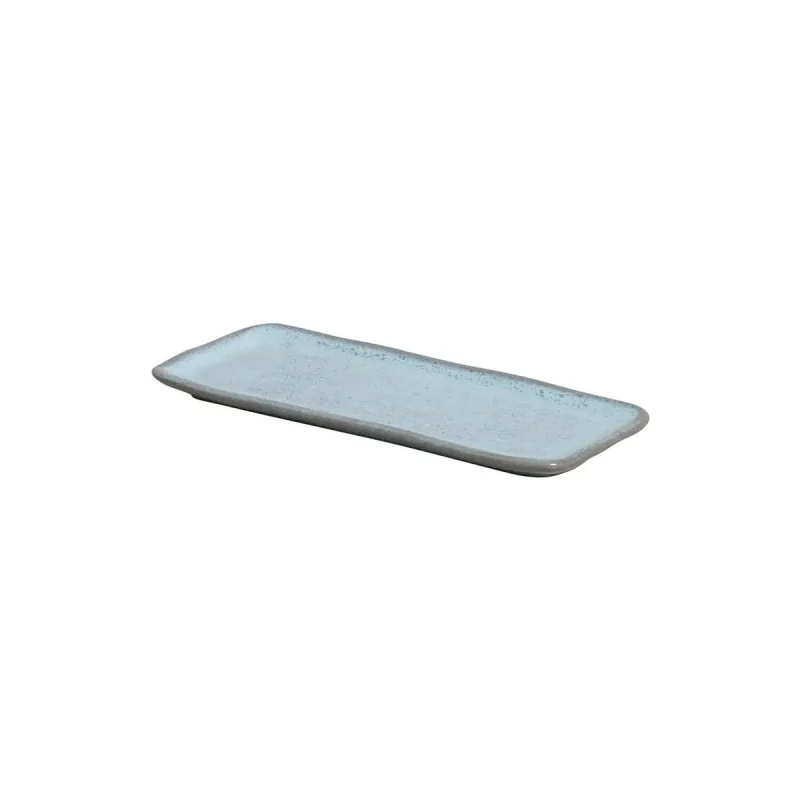 Stoneware Breeze Organic Rectangular Platter - Diam. 8.66 x 3.74" - Pack of 12