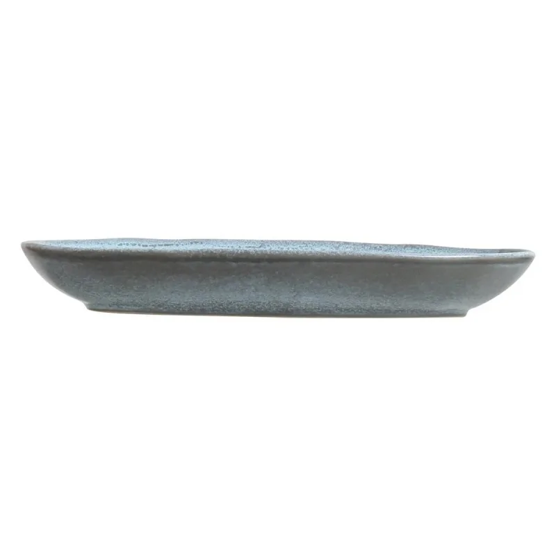 Stoneware Breeze Organic Deep Oval Platter Large - Diam. 12.6 x 6.3" - Pack of 12