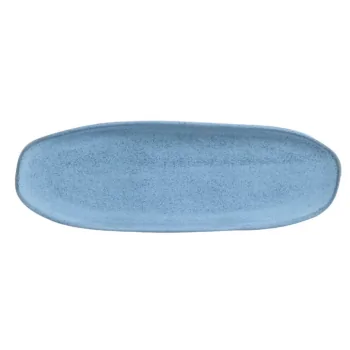 Stoneware Breeze Organic Shallow Oval Platter Large - Diam. 14.17 x 5.12" - Pack of 12