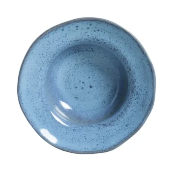 Stoneware Breeze Deep Rim Plate - Diam. 7.48 x 2.17" - Pack of 12