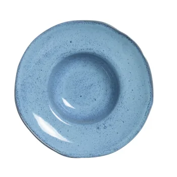Stoneware Breeze Deep Rim Plate - Diam. 11.02 x 2.56" - Pack of 12