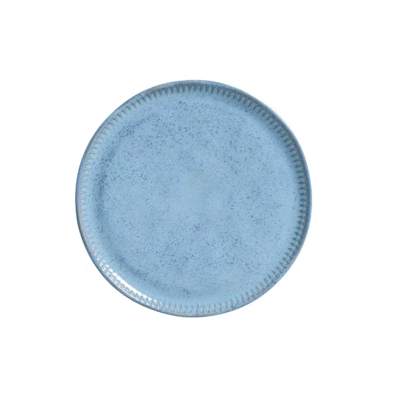 Stoneware Breeze Linhas Dessert Plate - Diam. 8.46" - Pack of 12