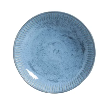 Stoneware Breeze Linhas Soup Plate - Diam. 8.86" - Pack of 12