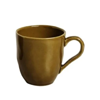Stoneware Amber Organic Mug - Diam. 9.23 oz. - Pack of 12