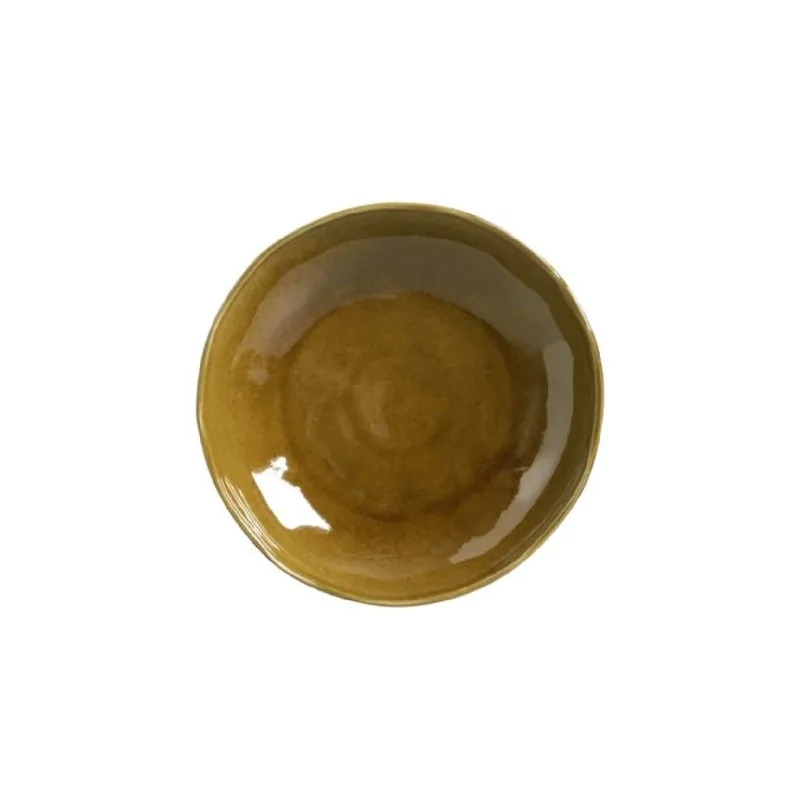 Stoneware Amber Soup Plate Bio - Diam. 8.86" - Pack of 12