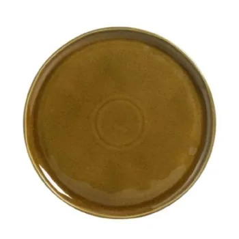 Stoneware Amber Dessert Plate Bio - Diam. 8.46" - Pack of 12