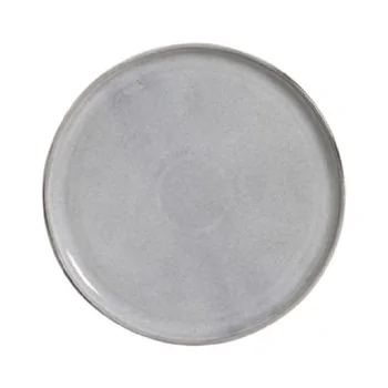 Stoneware Dust Dessert Plate Bio - Diam. 8.46"  - Pack of 12