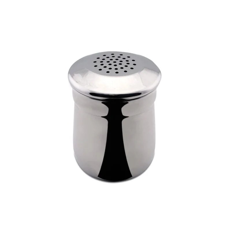 Cocoa shaker with holes - Stainless steel 18/10 - Supplied in skinpack - g 100 - Set of 6 Cocoa shaker with holes - Stainless steel 18/10 - Supplied in skinpack - g 100 - Set of 6