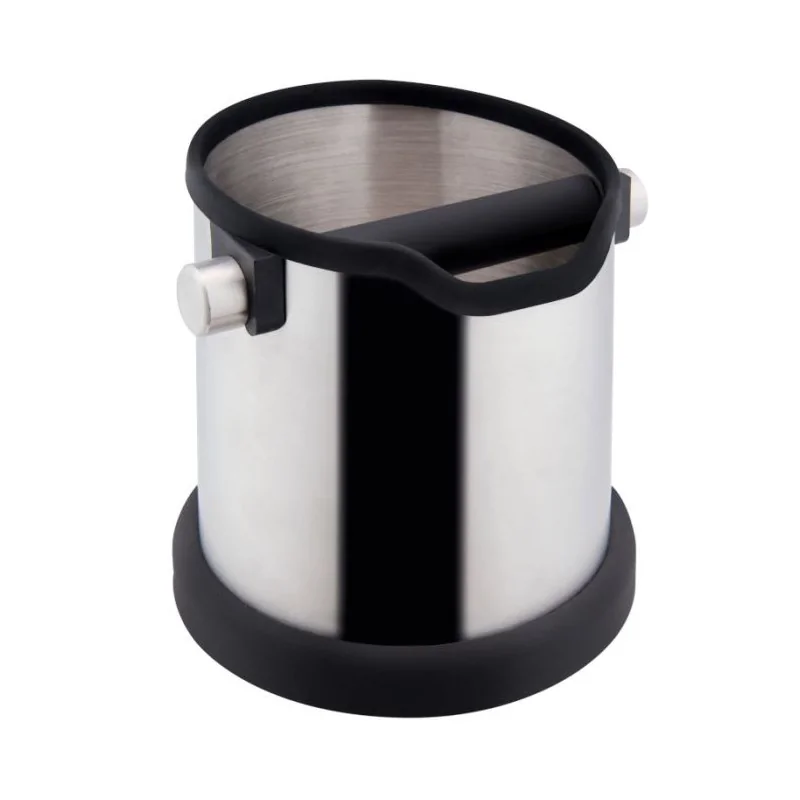 Knock box - Stainless steel - Silicone - Ø17 cm h 17.5 cm Knock box - Stainless steel - Silicone - Ø17 cm h 17.5 cm