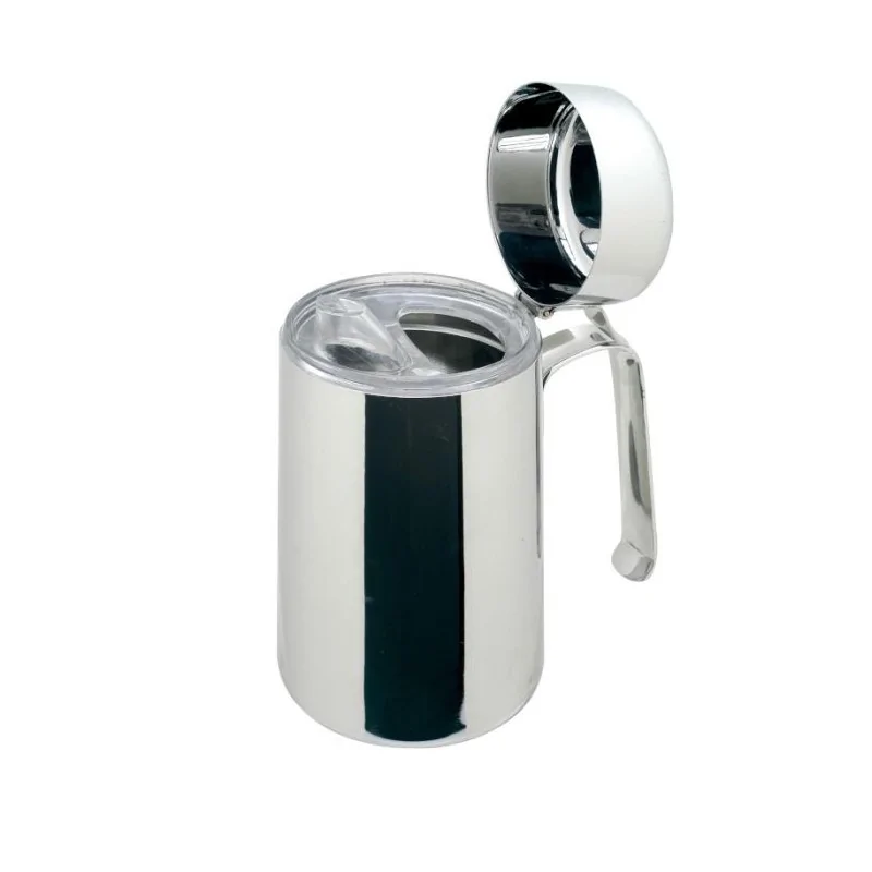 Oil Cannister with drip-free spout - Stainless steel - cl 100 - Set of 6