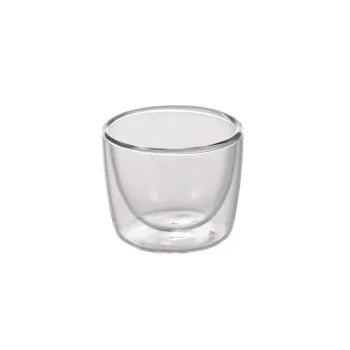 Set of two curved coffee glasses - finger food - cl 10 - Set of 12 - Set of 6