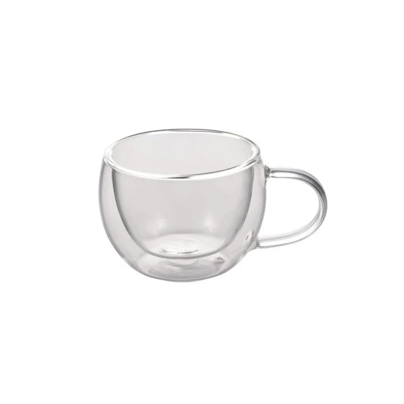 Set of two curved coffee cups - cl 9 - Set of 12 - Set of 6