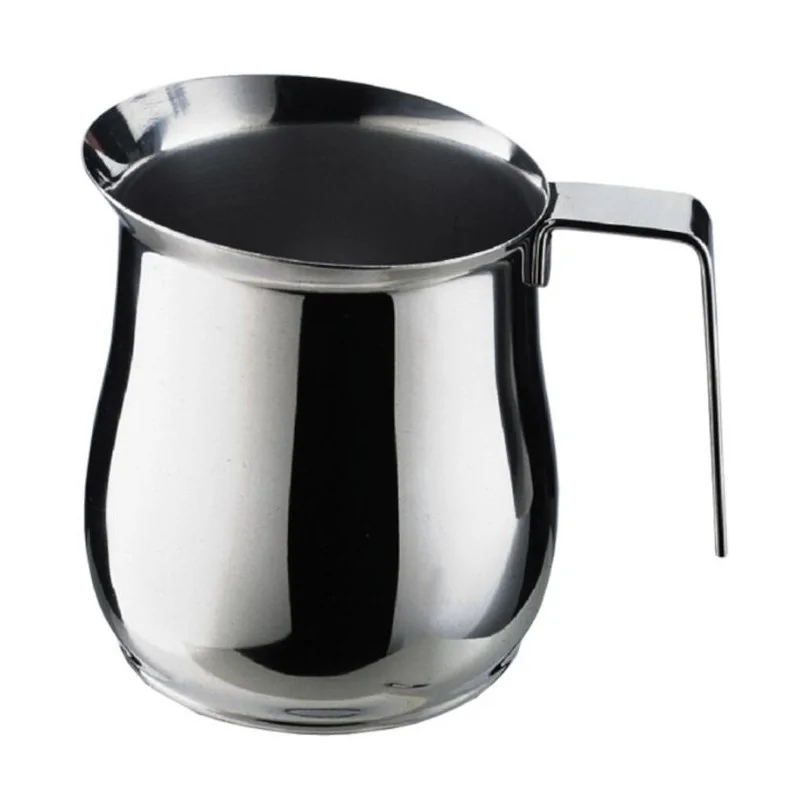Milk Jug "Alpi" Collection - Stainless steel 18/10 - 3 cups - cl 25 - Set of 6 Milk Jug "Alpi" Collection - Stainless steel 18/10 - 3 cups - cl 25 - Set of 6