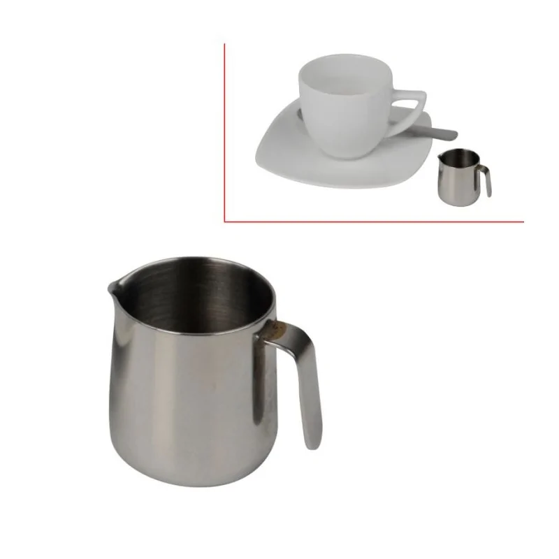 Milk - cream Jug "Mini" Stainless steel 18/10 - Supplied in skinpack - cl 1 - Set of 6