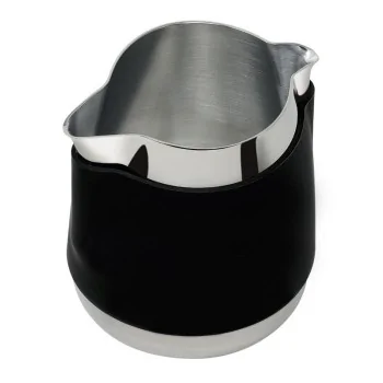 Cappuccino Jug Reverse "Revolution" Collection with two spouts at a 180° angle - Stainless Steel 18/10 - 6 cups - 50 cl