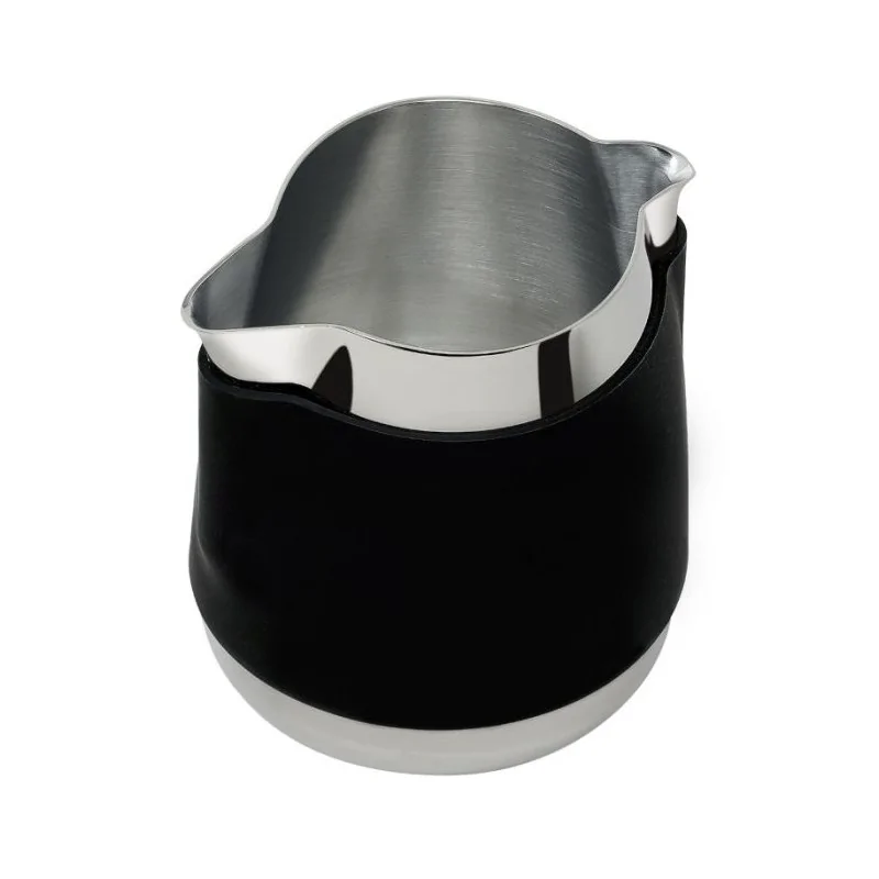 Cappuccino Jug Reverse "Revolution" Collection with two spouts at a 180° angle - Stainless Steel 18/10 - 6 cups - 50 cl