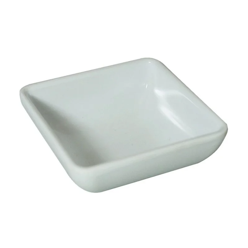 "Oriental Series" Line - Melamine Square sauce dish - Ivory mm 70x70 h 25 - Pack of 24