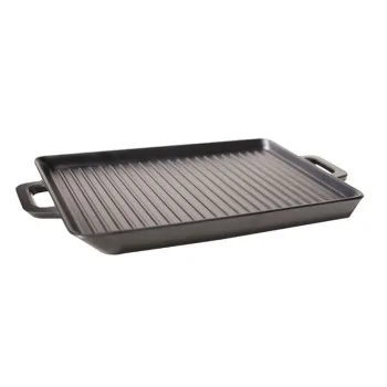 Rectangular Mini Grill Melamine Pan - 260 x 162 mm H: 20 - Set of 12
