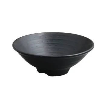 Square Melamine Bowl - 225 mm H: 80 - Set of 3