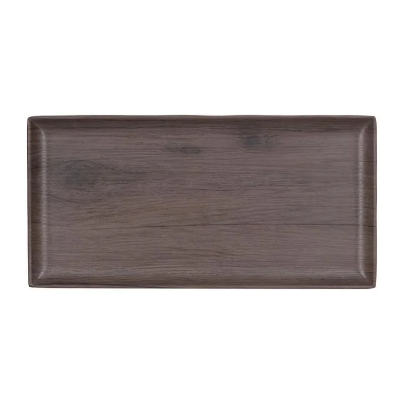 Oak Wodeen Finish Melamine Platter - 300 x 150 mm H: 18 - Set of 12