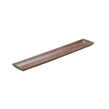 Oak Wodeen Finish Melamine Platter - 300 x 50 mm H: 18 - Set of 24